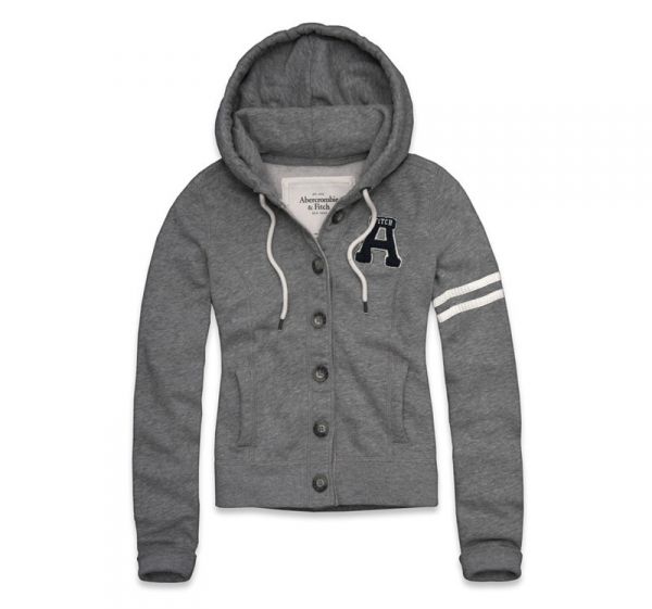 Casaco Hollister Chuva Capuz Verde Escuro